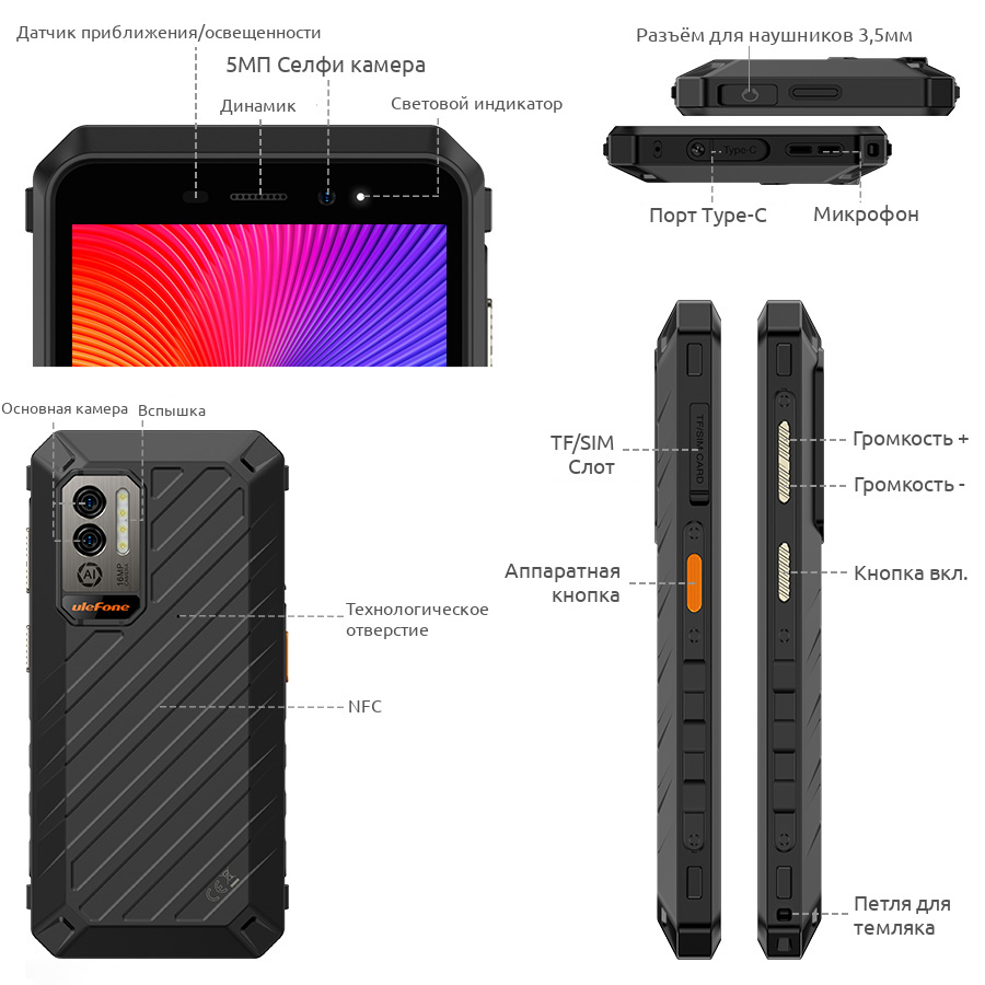 Ulefone Power Armor X11 Pro купить в Кирове, смартфон Ulefone Power Armor  X11 Pro на официальном сайте, обзор, цена, характеристики